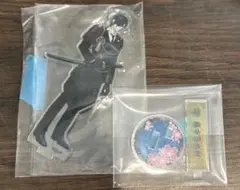 刀剣乱舞 スクエア缶バッジ 実休光忠 跪坐 缶バッジ - メルカリ