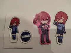 ブルーロック アクリルスタンド　 ダイカットステッカー　千切 豹馬　ダイソー