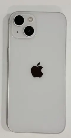 美品 iPhone 13 ホワイト 128GB バッテリー100%