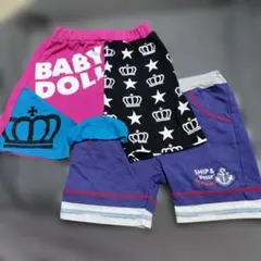 BABY DOLL ショートパンツセット 80cm