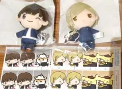 呪術廻戦 七海 灰原 セガラッキーくじ オンライン マスコット ステッカーセット