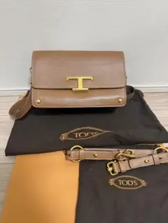 ⭐︎TOD'S ⭐︎ブラウン ショルダーバッグ