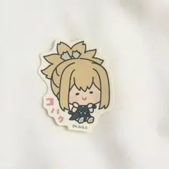 Dr.STONE んまほっぺ ステッカー コハク
