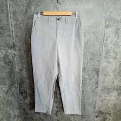 【美品】GU　ジーユー　イージーアンクルパンツ　メンズ　グレー　着回し抜群(M)