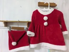 サンタコスチューム 赤 90サイズ