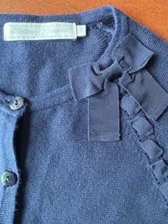 タルティーヌエショコラ　ネイビー　カーディガン　120