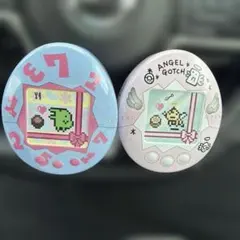 たまごっち　チョコレート缶　くちぱっち　てんしっち　2個セット