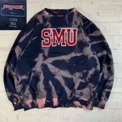 Jansport SMU ブリーチ加工 スウェット トレーナー L アメカジのサムネイル