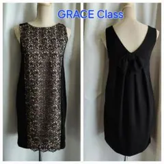 大変美品　グレースクラス　可愛いワンピース