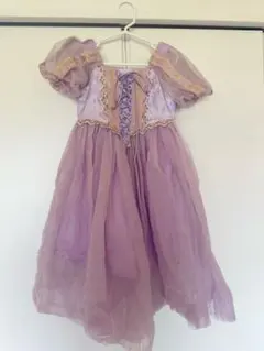 ラプンツェル ドレス パープル キッズのサムネイル