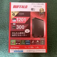 BUFFALO Wi-Fi 6 無線LANルーター WSR-1500AX2Lのサムネイル