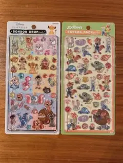 【正規品】ボンボンドロップシール　クラシック/ズートピア