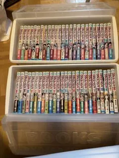 ONE PIECE 漫画セット52巻から102巻のうち49冊は初版ほぼ帯付おまけのサムネイル