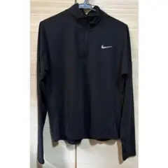 ナイキ　ハープジップ　トップス　黒　レディース　XL