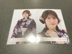 櫻坂46 生写真 2025年 浴衣 向井純葉 ヨリ、チュウ