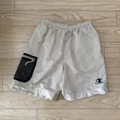 Champion ショートパンツ ベージュ メッシュポケット