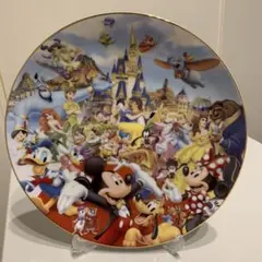 絵皿】 ディズニー 25周年 スパークリングビジュリー ミッキー - メルカリ