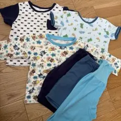 まとめ売り　パジャマ　半袖2枚　長袖1枚のサムネイル