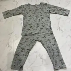 ELFINDOLL CLASSIC 花柄ベビーパジャマ ワッフル生地　２枚セット