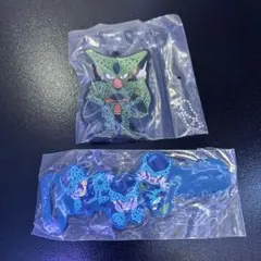 ドラゴンボール 一番くじ　ラバーマスコット　セル　セルジュニア　２点セット