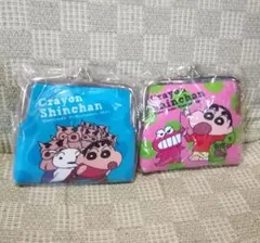 クレヨンしんちゃん　がま口ケース　コインケース　ぶりぶりざえもん　シロ