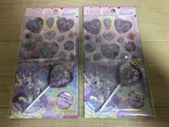 名探偵プリキュア キャンディチャームシール ２枚セット