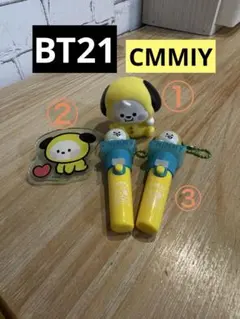 BT21 チミー CHIMMY マスコット ペンライト 4点セット