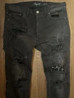 fagassent damage skinny denim archive - メルカリ