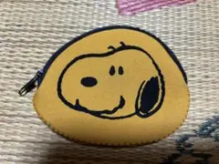 スヌーピー フェイス柄ポーチ