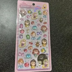 ディズニープリンセス★ボンボンドロップシール★正規品