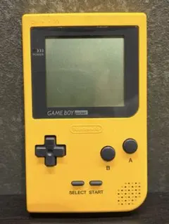 【ジャンク品】ゲームボーイポケット イエロー MGB-001