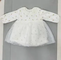 ベビー ワンピース チューリップ柄 70-80cm
