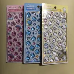 ボンボンドロップシール　しずくちゃん＆うるおいちゃん＆みるみるちゃん