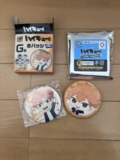 ハイキュー!! 日向翔陽☆缶バッジ 2個セット