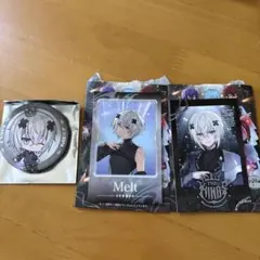 めておらメルトくん缶バ1個フォトカード2枚セット