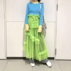 【完売品】LOWRYS FARM チュールスカート