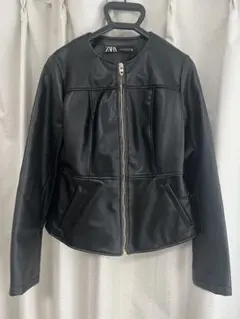 ZARA ブラック　ライダース　Sサイズ