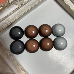 半円 アンティーク風カボション mix 約15㎜ 8個 300円