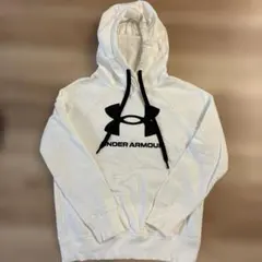 UNDER ARMOUR ホワイトパーカー MD