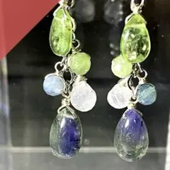 リクエスト品】タンザの紫陽花(a)(b)☆天然石チャーム - メルカリ