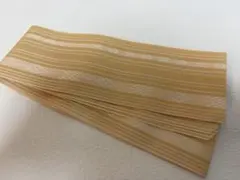 ◇古典綿麻高級しじら織り橙夏着物&浴衣◇新品未使用 呉服店購入浴衣