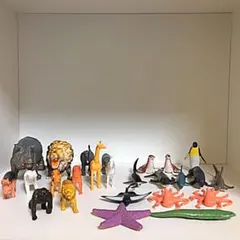 動物、海の生物　フィギュア　セット