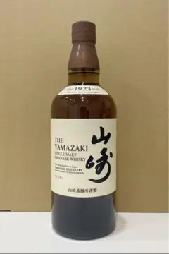 山崎 シングルモルトウイスキー 700ml ラベルシール少し剥がれ有り 未開栓 山崎 シングルモルトウイスキー 700ml ラベルシール少し剥がれ有り