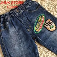 JUNK STORE デニム ハーフパンツ 130 エフオーキッズお好きな方に