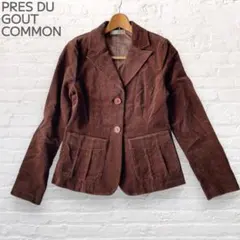 プレドゥグーミュン コーデュロイ テーラードジャケット レディース