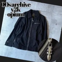 2000's tracker jacket dagger y2k opium