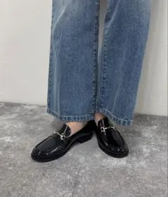 【美品】TEMPERATE レインシューズ　ローファー　晴雨兼用　撥水　オフィス