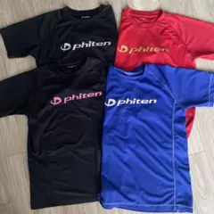 phiten シャツ Lサイズ 4色セット