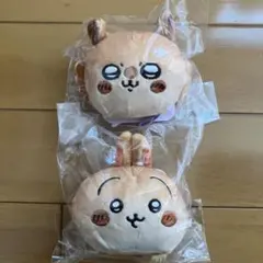 ちいかわ　ちいかわベーカリー　パンみたいなもちもちマスコット　うさぎ　モモンガ