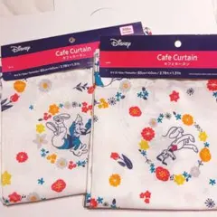 送料込み★新品未使用★ディズニー　カフェカーテン　２つセット！